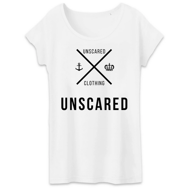 Women's T-shirt "UNSCARED"