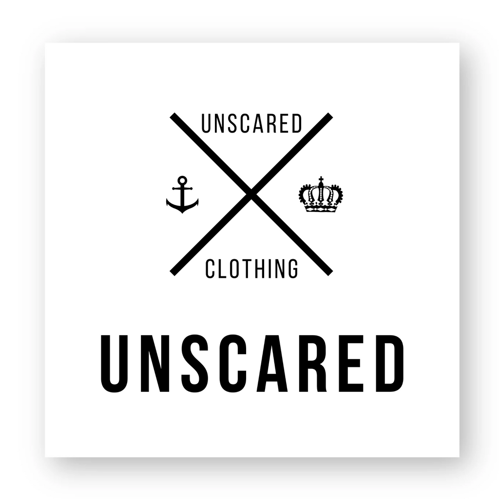 Stickers "UNSCARED"